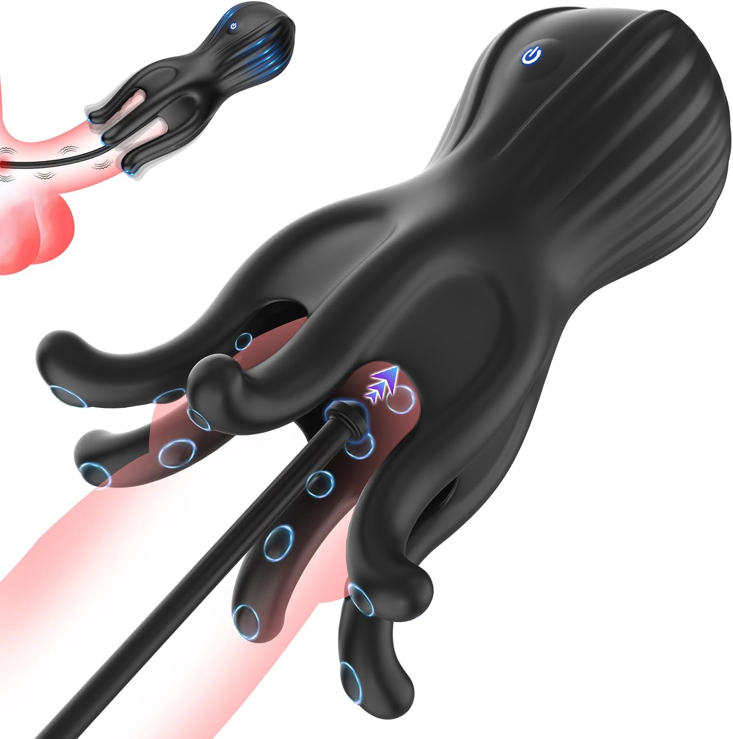 🐙Big Octopus (Upgraded Version with Synchronized Glans Stimulation)